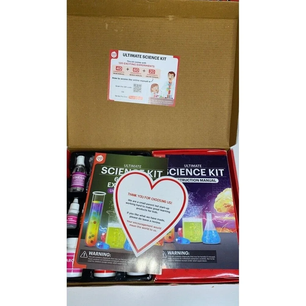 Metis Einstein Box Ultimate Science Experiment Kit for Kids Aged‎ 8-14 STEM
